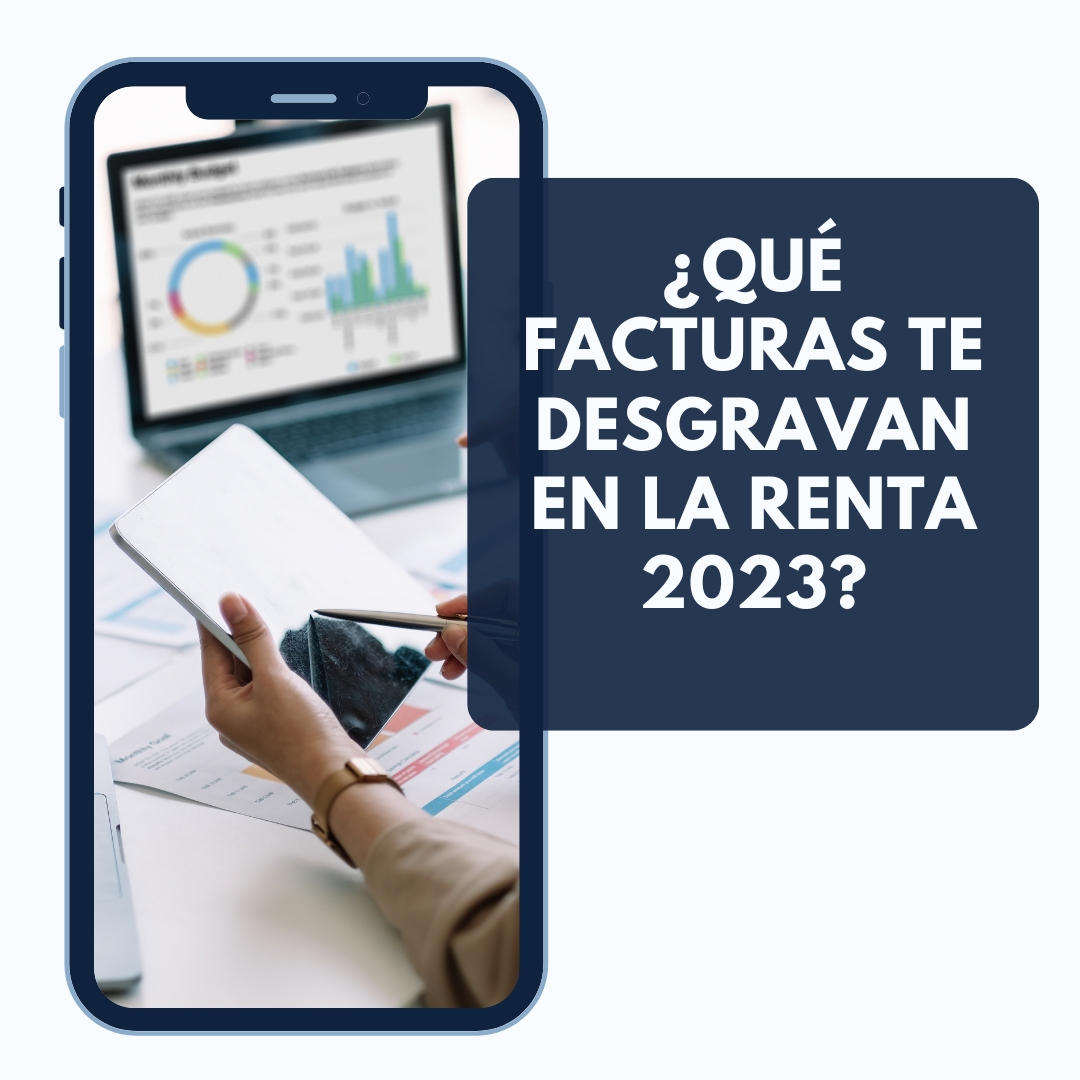 qué facturas desgravan en la renta 2023