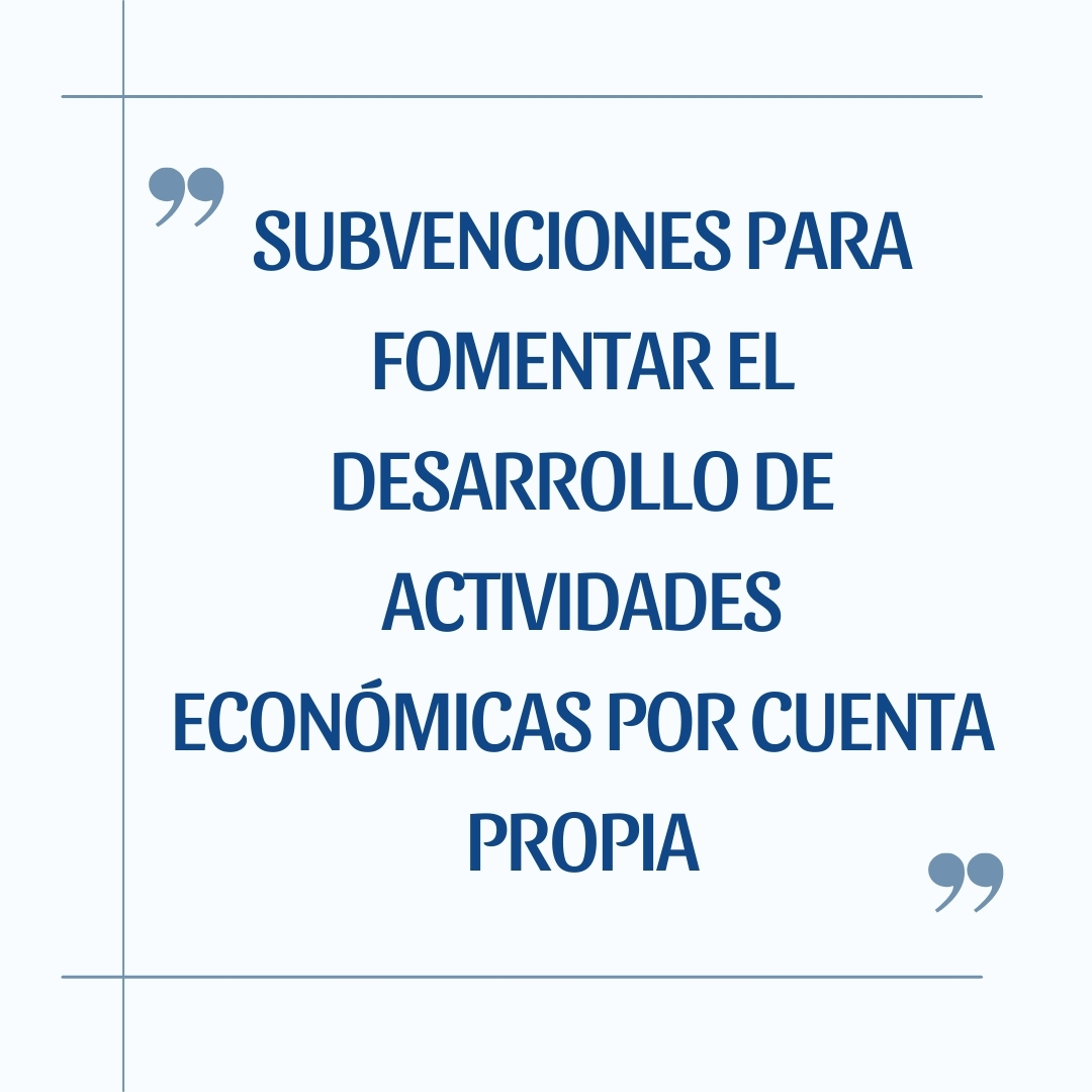 subvenciones