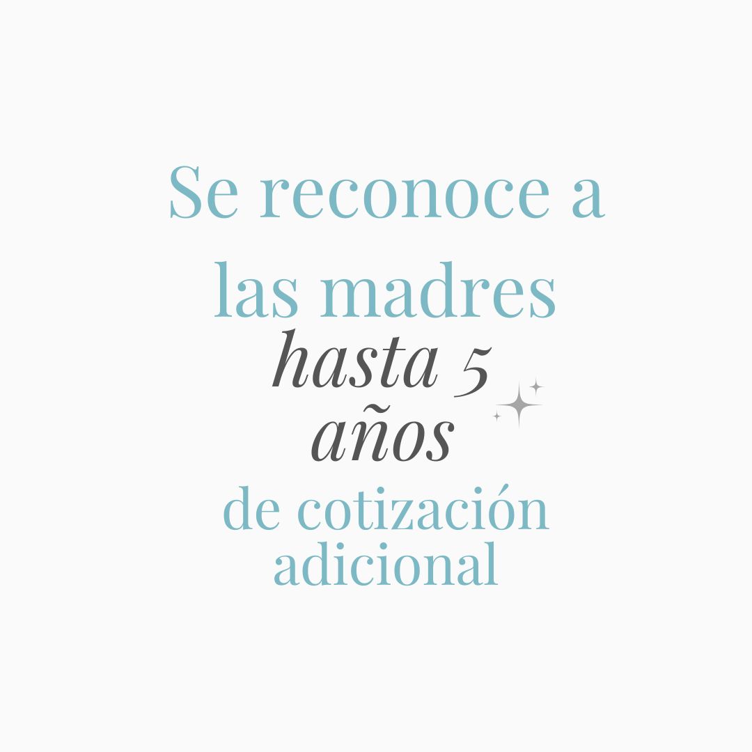 ¿Eres madre? La Seguridad Social te reconoce hasta 5 años de cotización por maternidad o cuidado de hijos